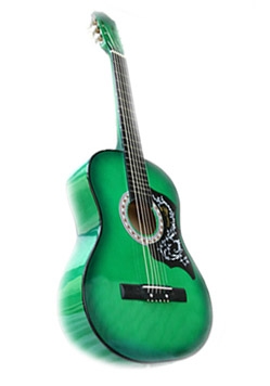 Acoustic Guitar Green